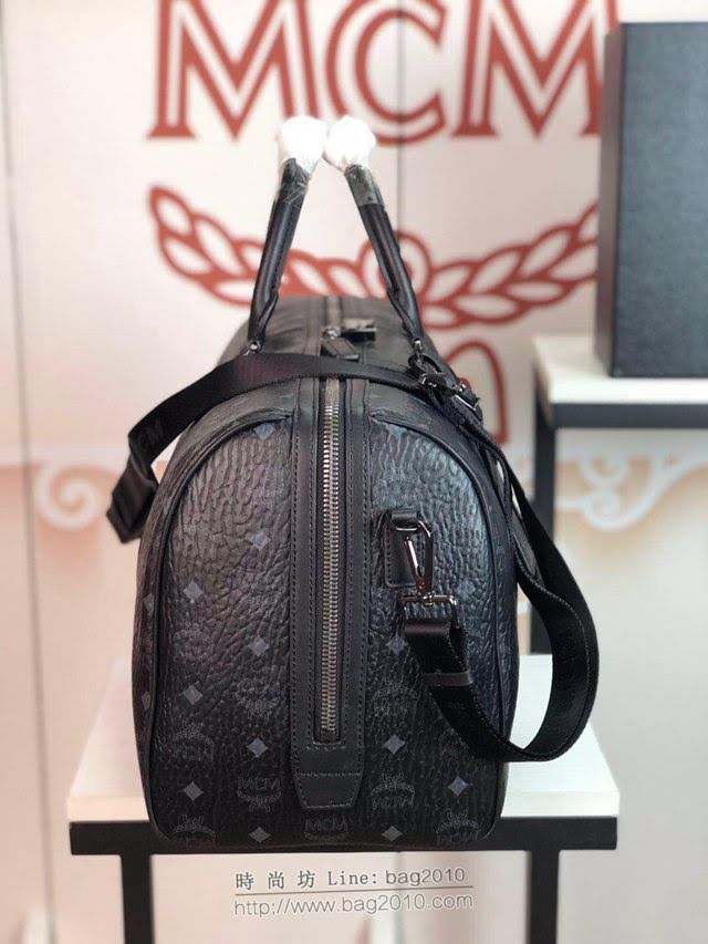 MCM旅行包 原單 6022 MCMTraveler Visetos 週末旅行包 Visetos印花塗層帆布 經典款MCM旅行袋  mdmc1406